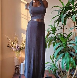 Kitty. Size small. Black/silver